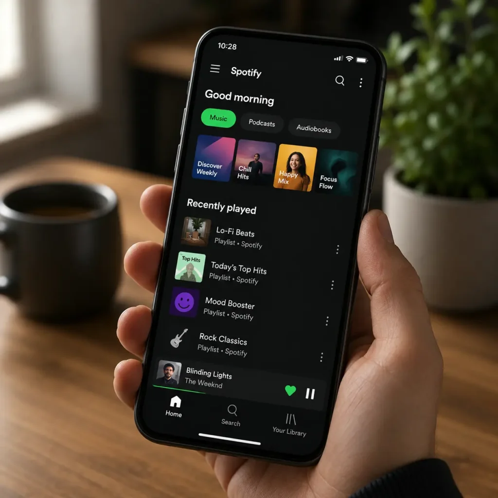 Download Spotify for Andriod